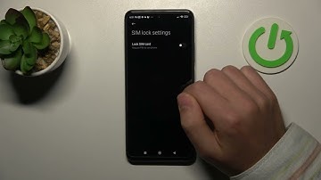 Poco X4 GT - How To Lock Sim Card With Sim Pin