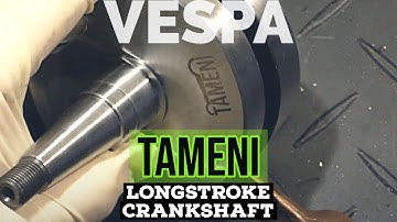 new TAMENI 60mm CRANKSHAFT vespa px / FMPguides - Solid PASSion /