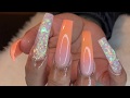 Long Ombre Nail Tutorial