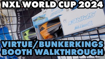NXL World Cup 2024 | Virtue/Bunkerkings Booth Walkthrough | New Spire V, CTRL2, and CMD Colors!
