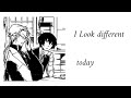 I look different today! | Bungo Stray Dogs |Kunizai [Kunikida x Dazai]