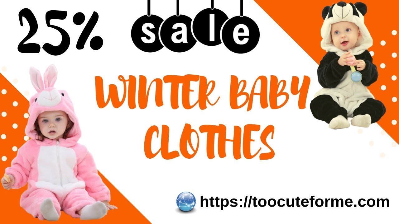 Winter baby clothes👶25 Sale👶Best Baby Shopping haul 2018 YouTube