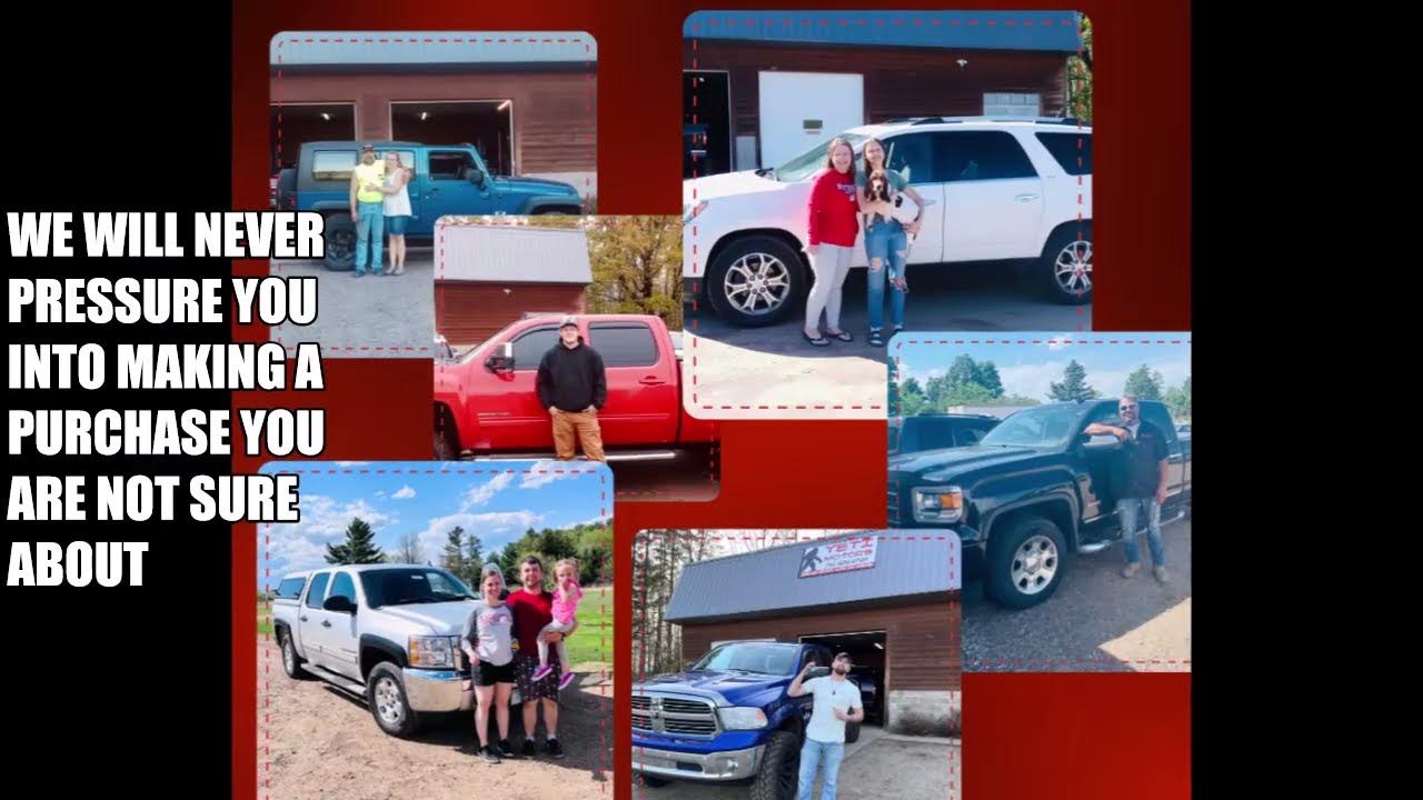 Yeti Motors Used vehicle dealership in northern WI YouTube