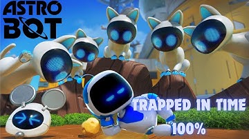 Astro Bot PS5 - Trapped in Time - All Bots and Puzzle Pieces