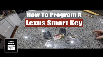 How To Pair A Lexus Smart Key To The Driver
