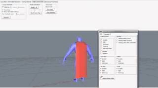 UE4 Apex Cloth From Nividia Cloth Tool Demonstration 2