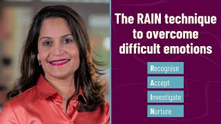 The RAIN Technique to overcome difficult emotions