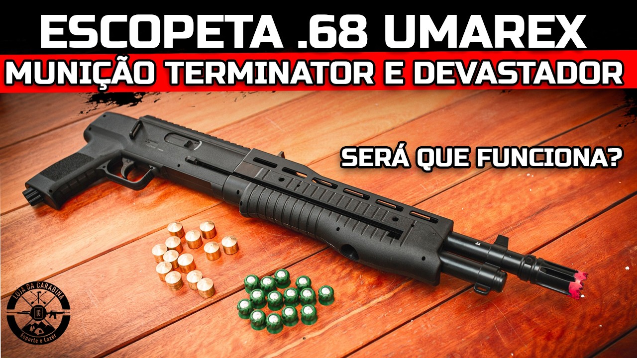 Hack para Umarex T4E TB68: Como atirar com munições Devastador e Terminator