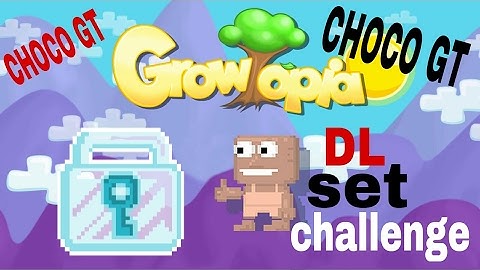 (Growtopia) 1 dl set challenge omg !!! Who did win