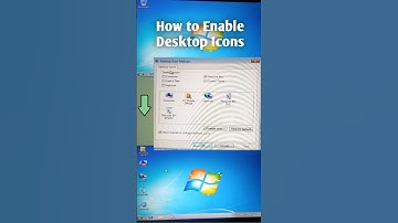 How to show icon in Desktop easily #shorts #desktop #pc #laptop #icon #tech #hide #views