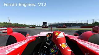 F1 2017 Engine Variety Mod
