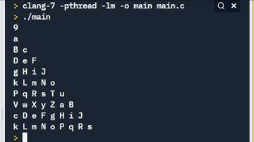 Alphabet Pattern Printing in C