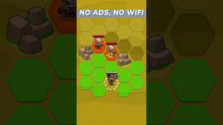 Five Heroes The King's War game ads '2' No ads no wifi screenshot 2