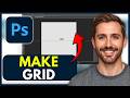 How To MAKE Grid in Photoshop (EASY) 2026