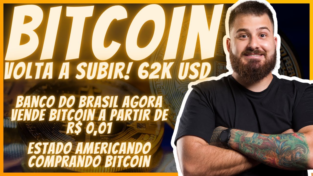 BITCOIN: BANCO DO BRASIL E ESTADO AMERICANDO ENTRAM DE CABEÇA 🚨
