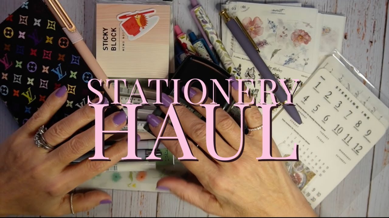 Stationery Haul