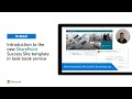 Introduction to the new sharepoint success site template in look book service