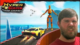 The Worst Car Stunt Game On The PS5? | Hyper Cars Ramp Crash screenshot 5