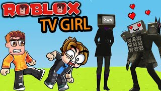 TV GIRL พลังทำลายโลก | Roblox : TV GIRL