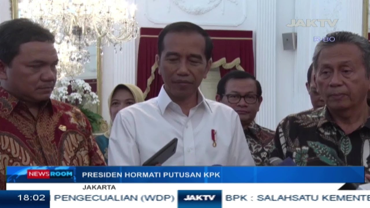 Presiden Jokowi Hormati Keputusan KPK kesehatan masyarakat ui