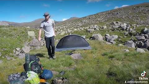 Lightweight Tarp Shelter LifeSystems Geonet Mosquito Net & Rab Sil Tarp - Stone Age Adventure TikTok