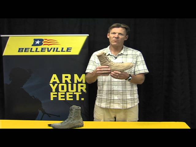 Belleville Sabre Boots - Product Demonstration