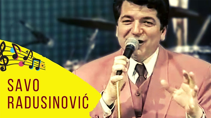 Savo Radusinovic - Sesnaest ti leta bese (Uzivo) - Daj jos jednu pjesmu (Renome, 1996)