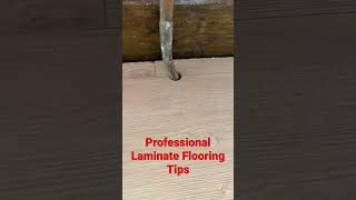 How to fit laminate flooring around radiator pipes @home_flooring_liverpool
