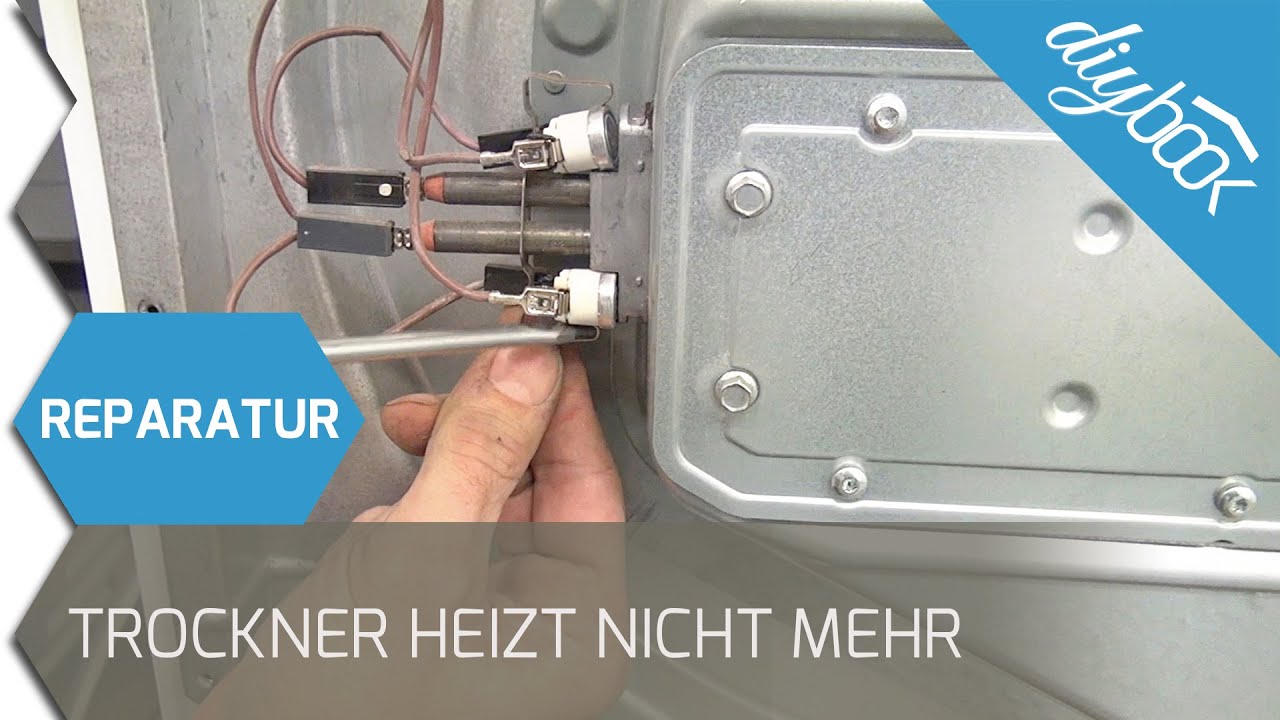 Trockner heizt nicht mehr - Thermostate wechseln (Bauknecht/Whirlpool) -  YouTube