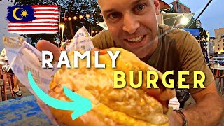 Ramly Burger & Durian First Try Malaysia Kuala Lumpur