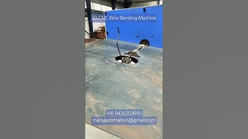 3D CNC Wire Bending Machine, Automobile Wire Part CNC Bending Machine, Made in INDIA CNC Wire Bender
