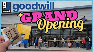 Our First Goodwill Grand Opening! Thrifting Orange County Goodwill