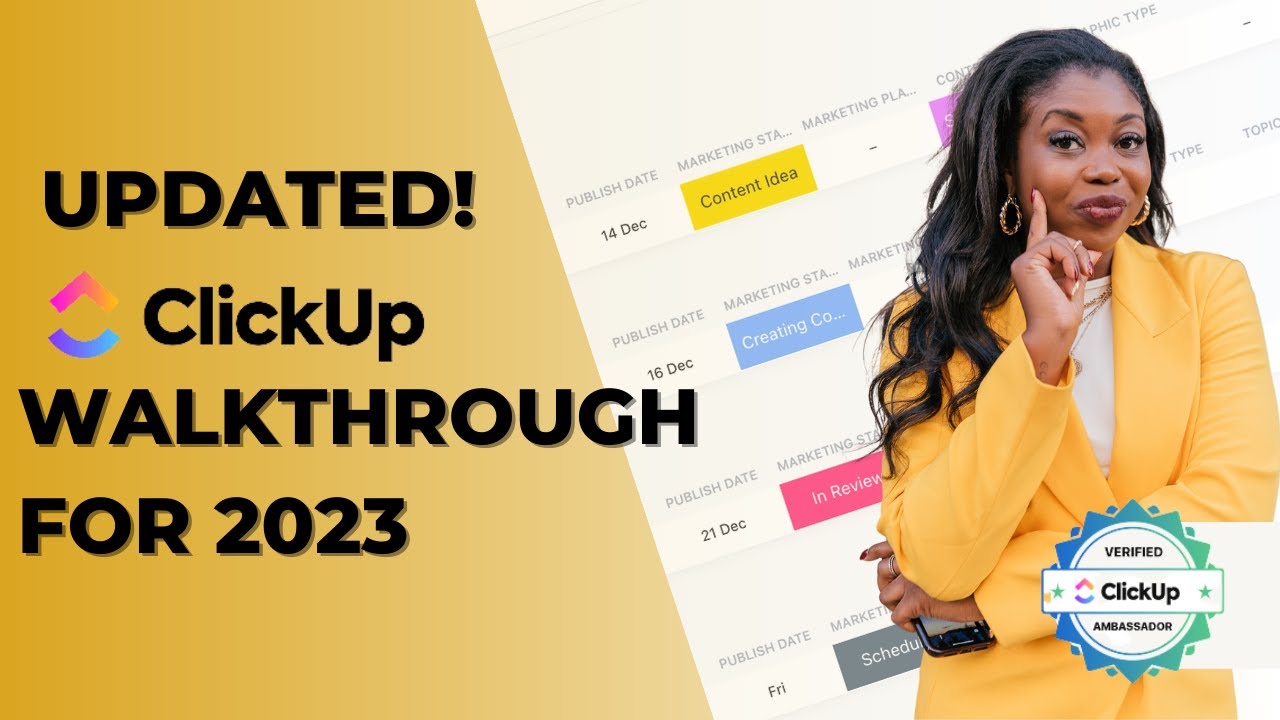 How to use ClickUp in 2023!