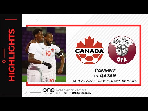 HIGHLIGHTS: CanMNT vs. Qatar in pre-FIFA World Cup friendly (Sept. 23, 2022)