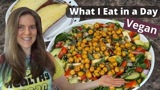 What I Eat in a Day - Fast Meals - Oil-Free Vegan