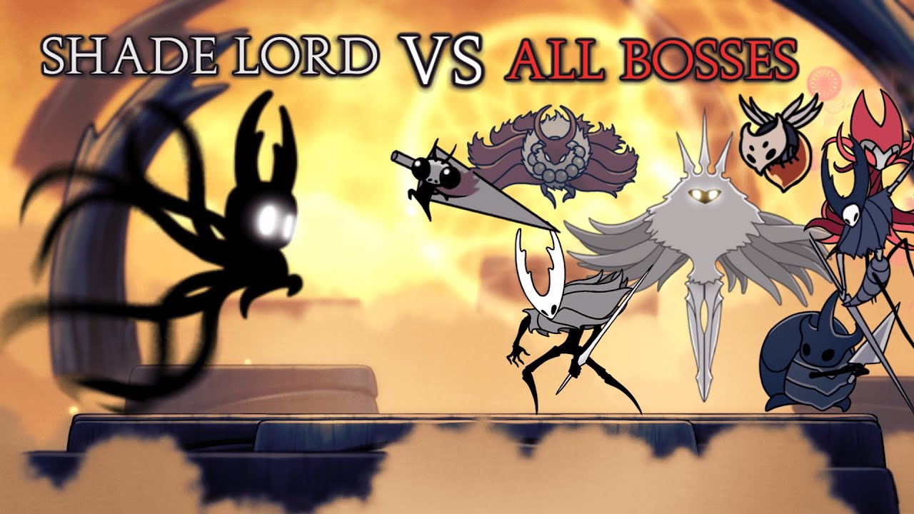 Pantheon of Hallownest but I'm the Shade Lord (Pale Court)