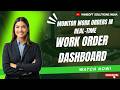 Work Order Dashboard in CRM | Real-Time Service Tracking & Performance Analytics