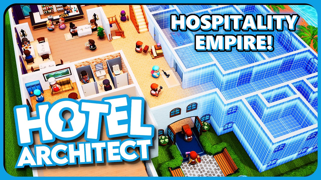 BUILD A MULTI-STORY HOTEL IN TYCOON 1.0! Hotel Architect - YouTube