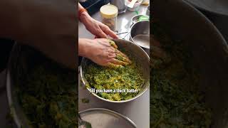 Coriander is NOT a garnish! Kothimbir Vadi