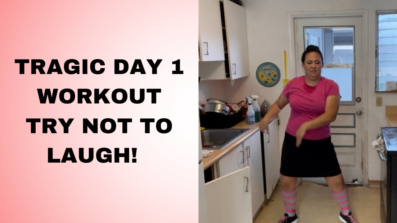 TRAGIC Day 1 Workout Routine…No coordination workout🤣