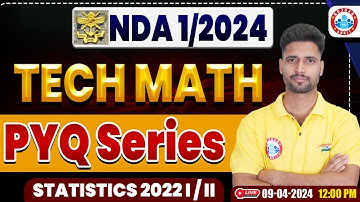 UPSC NDA 01/2024, Technical Maths MCQ