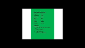 Bath Soap Formula|Soap |How to make Bath soap|Shawer Soap|Toilet Soap