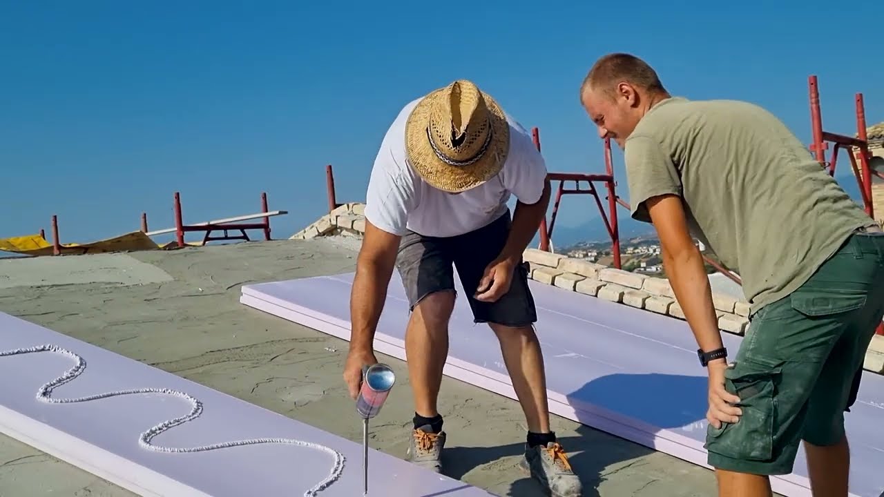 Ristrutturazione tetto rudere Montone