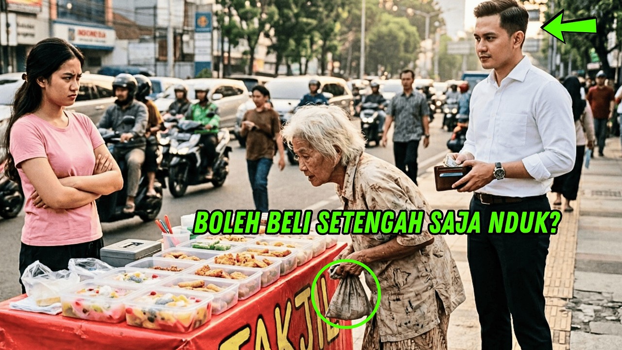 “Boleh Beli Setengah Saja Nduk?” Seorang santri tolong nenek pengemis beli takjil, Tapi Ternyata....