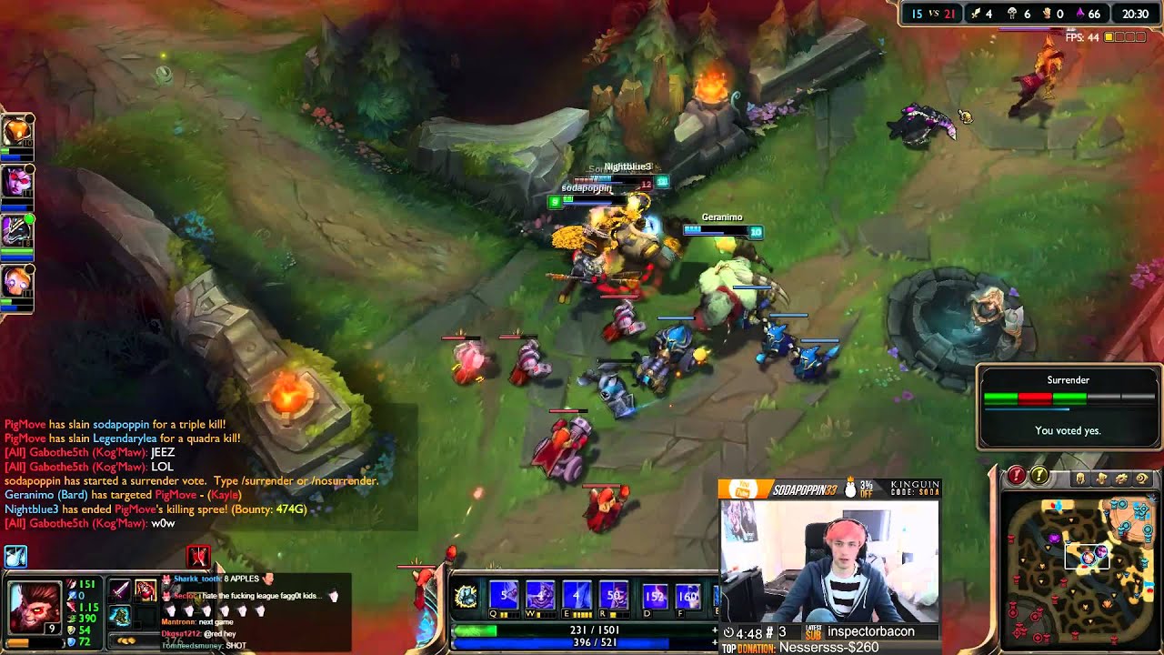Best League play in the history of the game FT Nightblue YouTube