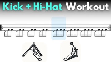 10-Minute Foot Warm Up for Drummers (Kick + Hi-Hat)