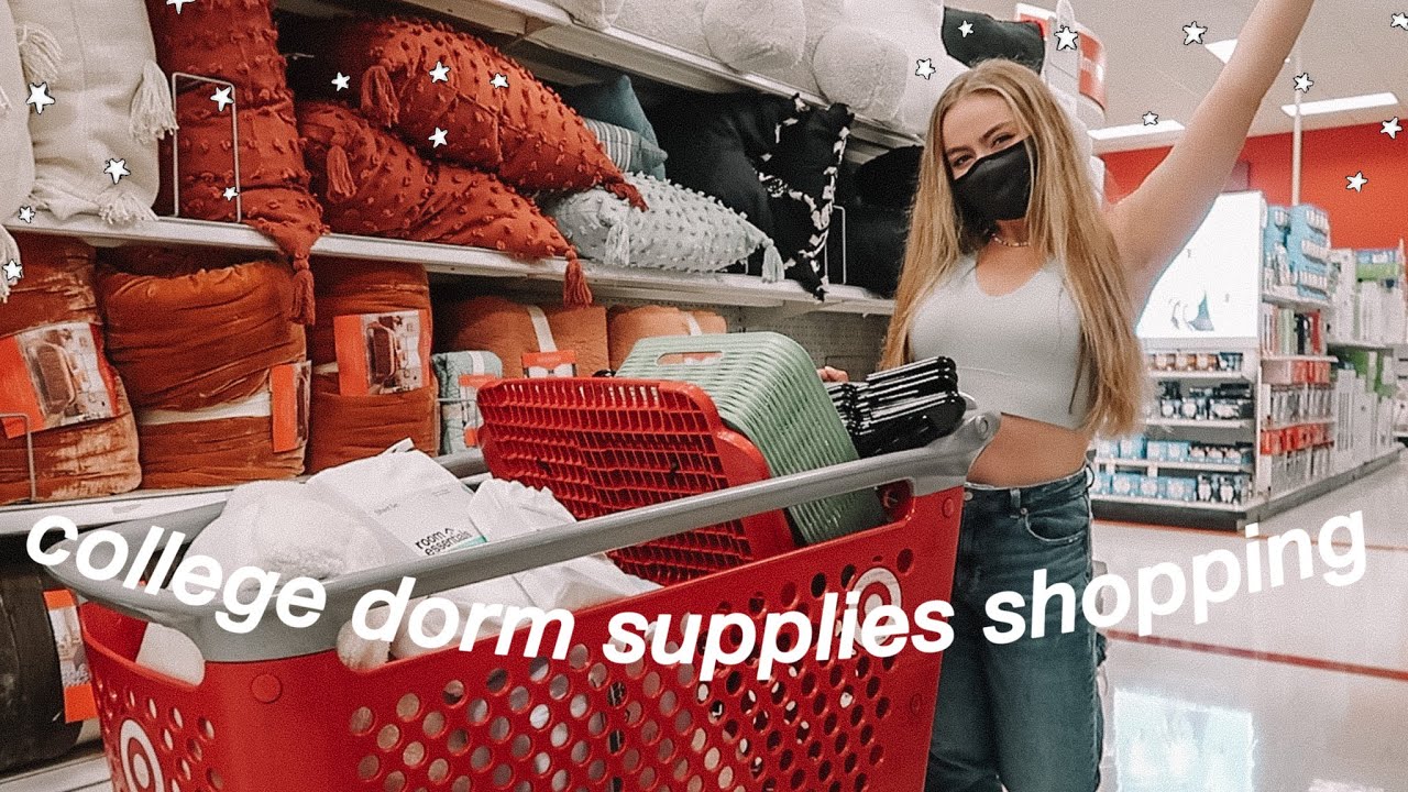 BACK TO SCHOOL COLLEGE DORM SHOPPING VLOG & HAUL 2021! *senior year edition pt. 2*