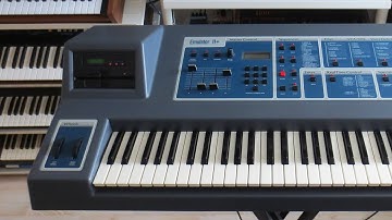 E-MU EMULATOR II Sampling Synthesizer (1984) The Liquid Stack Sound