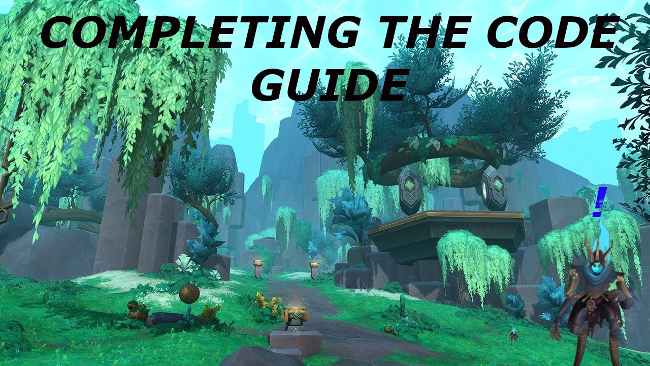 Completing the code WOW [GUIDE] - YouTube