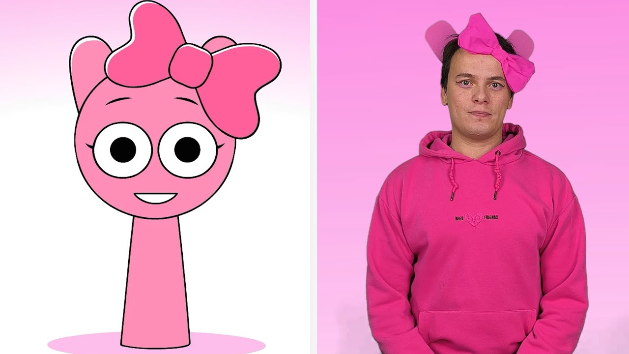 Sprunki 4 Phase 4 YOUNG PINKI Incredibox in Real life. ❤️ #sprunki #incredibox